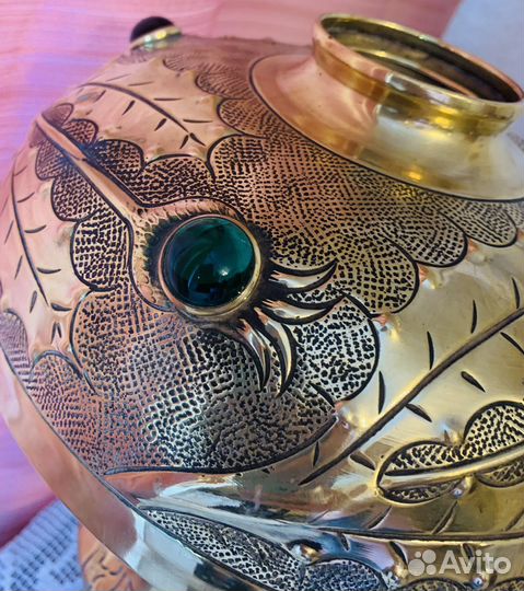 Антикварная керосиновая лампа