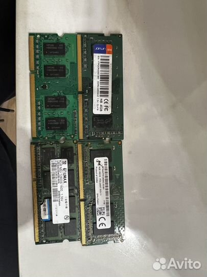 Оперативная память для ноутбука ddr4
