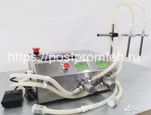 Дозатор с шестеренчатым насосом (2 сопла)