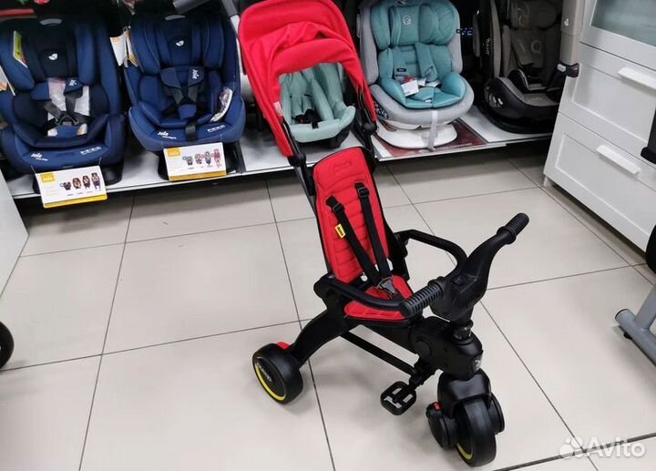 Складной велосипед Doona Liki Trike S1, Flame red