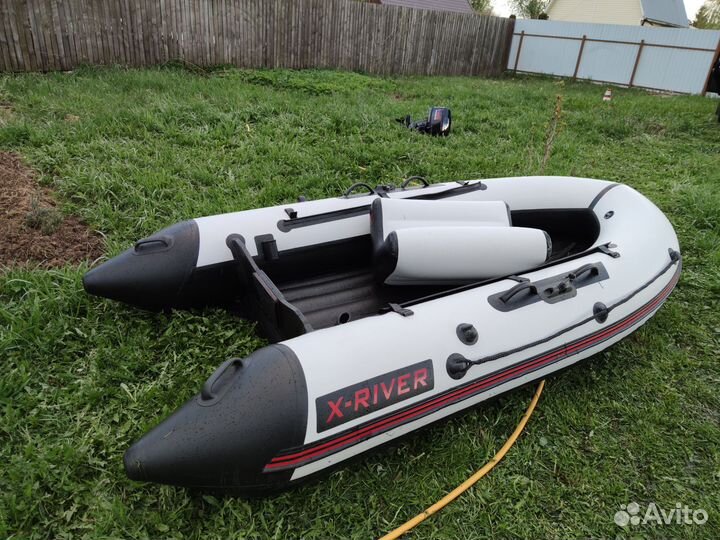 Лодка x-river с мотором ns marine