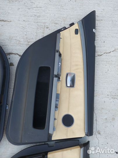 Обшивки дверные бмв е66, комплект