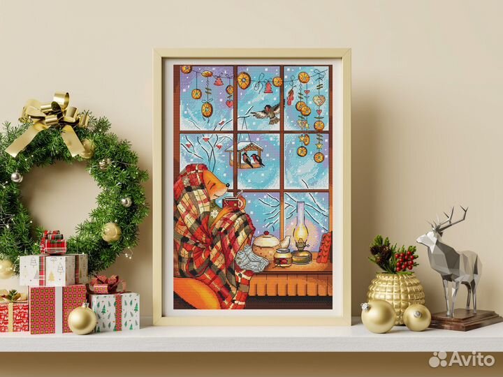 Авторская схема вышивки крестом