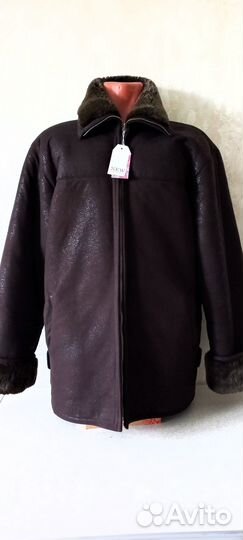 Дубленка новая зимняя Турция. Р. 54-56