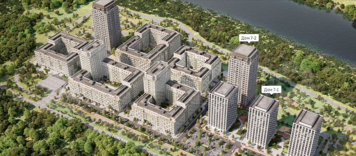 Квартира-студия, 24,4 м², 3/17 эт.