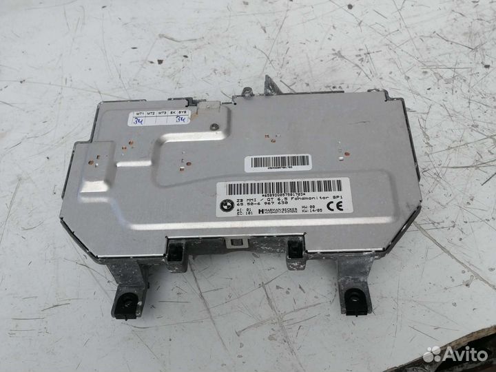 Блок управления монитора салона BMW 7-series E65