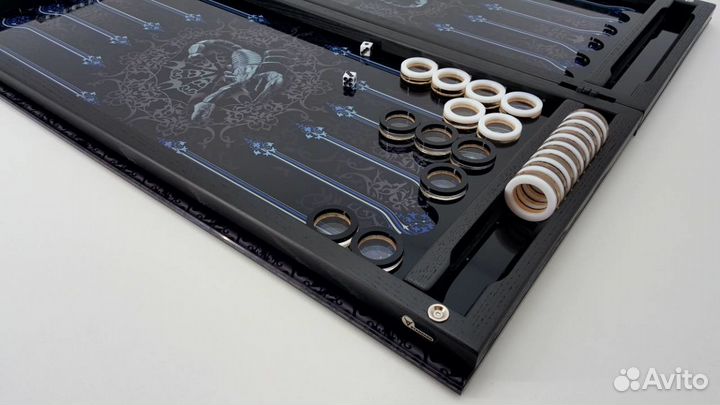 Подарок мужчине. Нарды из стекла+ дизайн под заказ