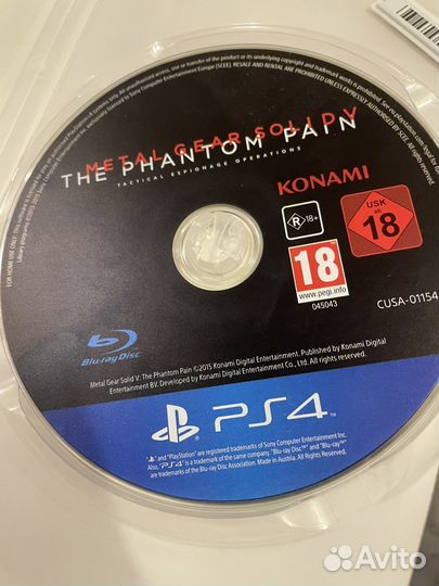 Metal gear solid 5 ps4