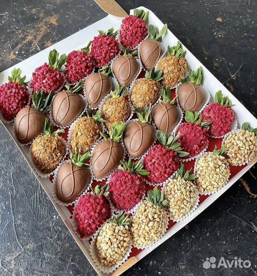 Клубникав шоколаде