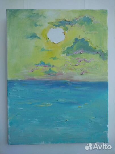 Картина маслом на холсте 