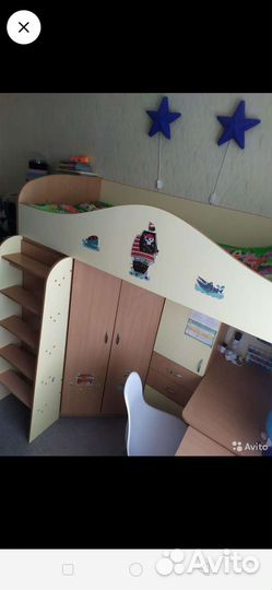 Детская кровать- чердак до 15 лет