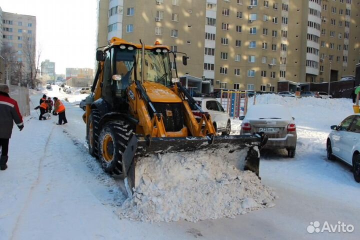 Уборка снега, вывоз снега