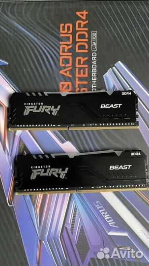 Оперативная память Kingston Fury RGB 64GB 3200