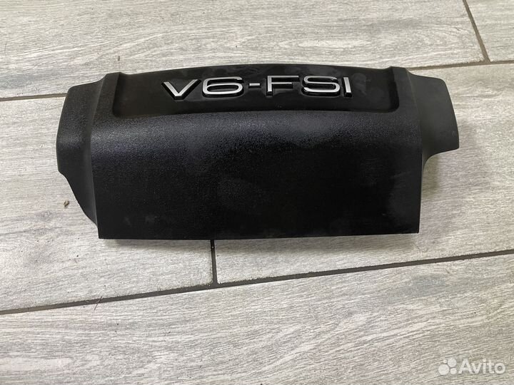 Декоративная крышка двигателя Ауди А6 С6 FSI