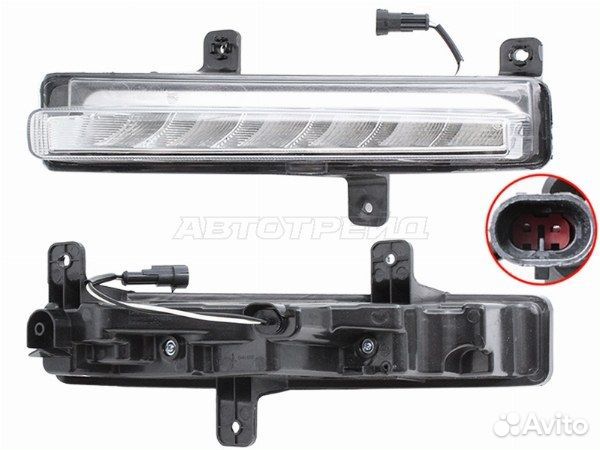 Ходовые огни chery tiggo 4 18-23/ 4 PRO 21