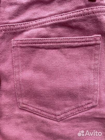Шорты джинсовые розовые на девочку