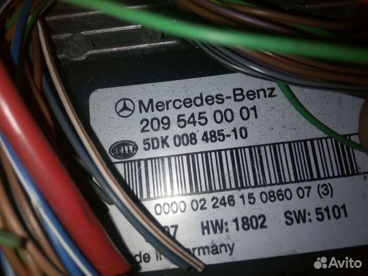 Блок SAM Мерседес W203 2095450001
