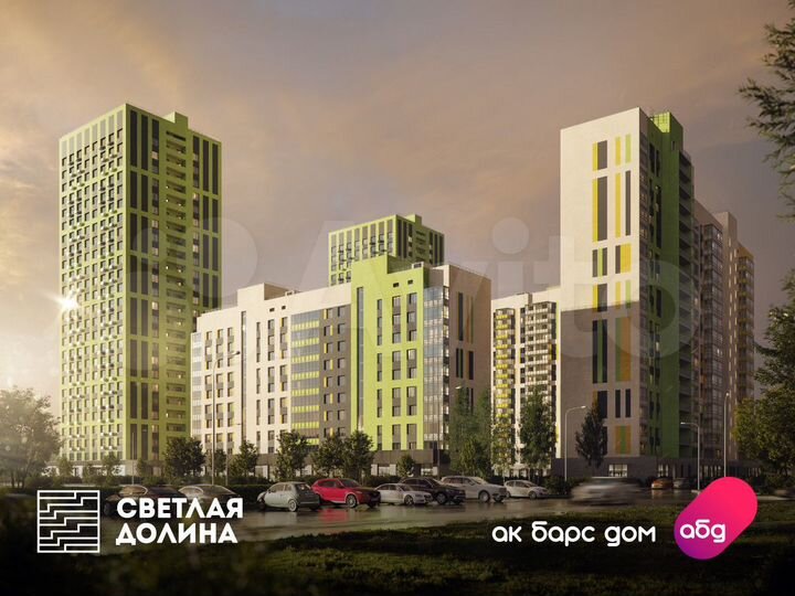 2-к. квартира, 52,7 м², 18/25 эт.