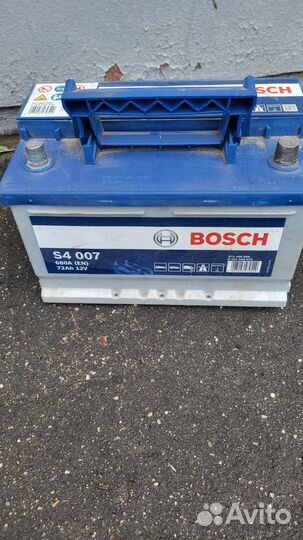 Аккумулятор bosch S4 007 72Ah 12v
