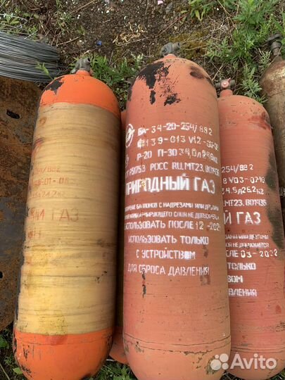 Газовый баллон под метан