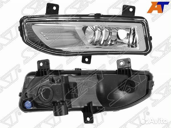 Фара противотуманная nissan leaf 11-17, nissan not