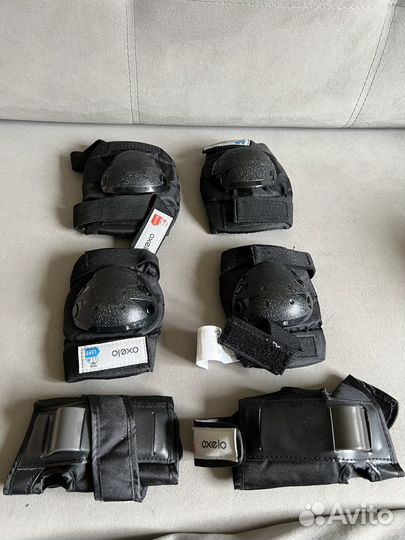 Защита наколенники и налокотники (decathlon)
