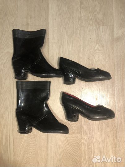 Историкам моды. Винтаж: Сапоги и калоши