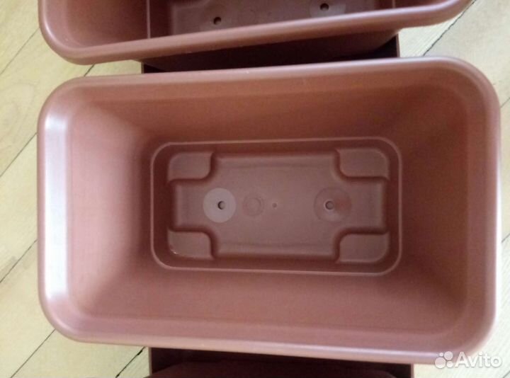 Набор горшков для цветов/рассады с поддоном(новый)