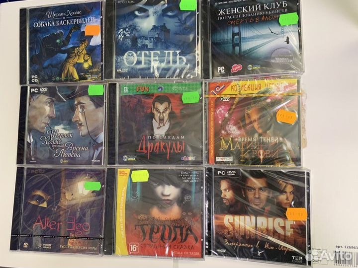 Игры лицензионные для пк (pc) в заводской упаковке