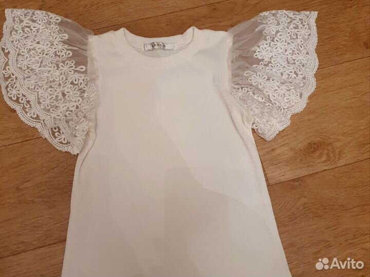 Блузка белая школьная