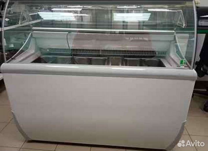 Витрина для мороженого морозильная