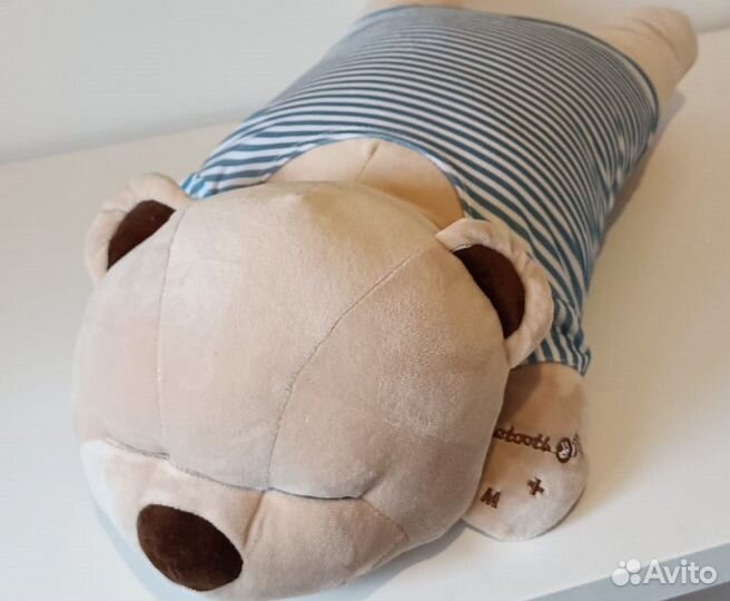 Детская мягкая плюшевая игрушка медведь с колонкой