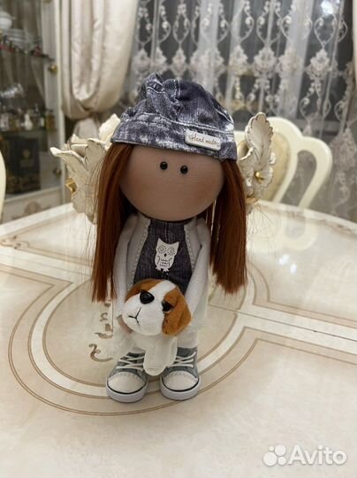 Кукла Handmade 30 см. Волосы натуральные