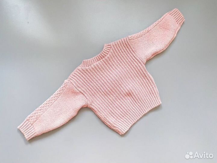 Теплый костюм для девочки 86