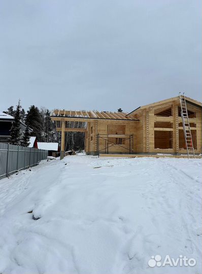 Дом из клееного бруса