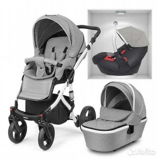 Коляска shen ma 3 в 1