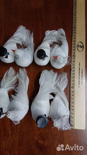 Голуби искусственные для свадьбы