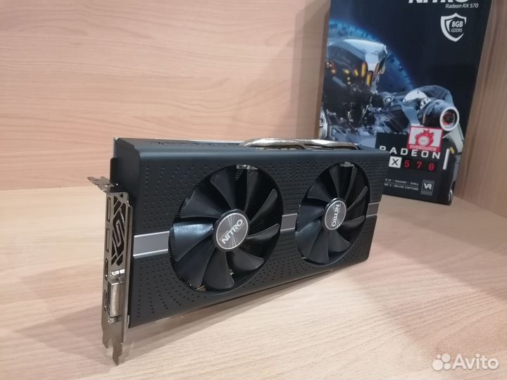 Видеокарта rx 570 8gb