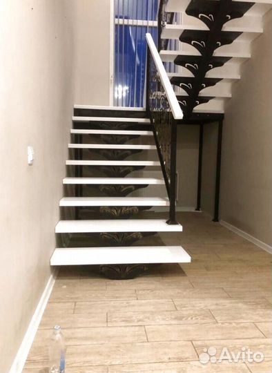 Лестницы на металлокаркасе