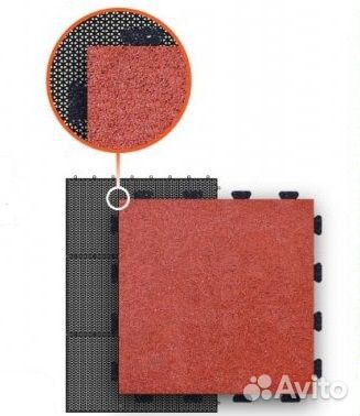 Покрытие полимерный дренажный модуль