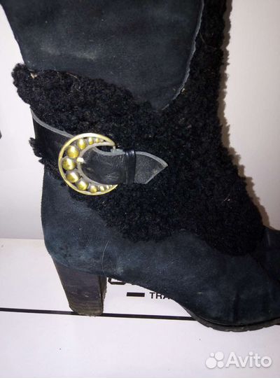 Сапоги натуральные