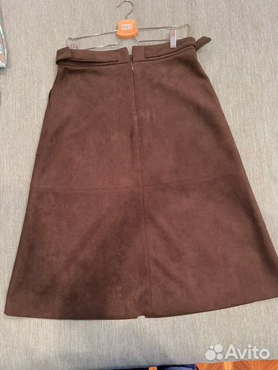 Замшевая юбка