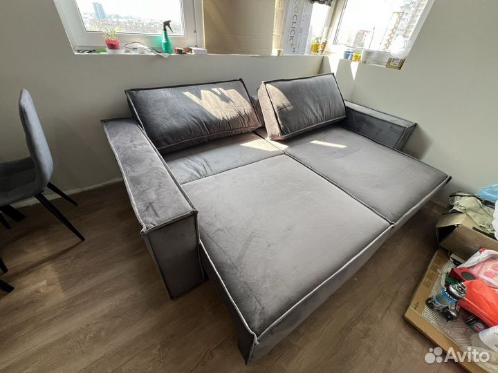Модульный диван boss soft modool monolit серый