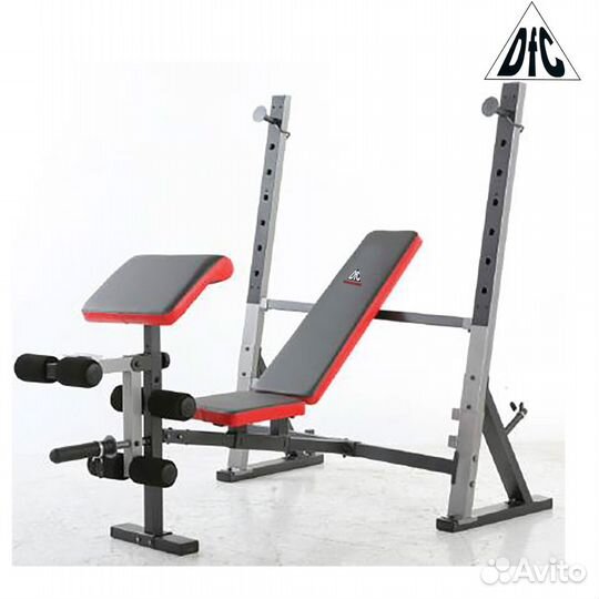 Скамья под штангу с опциями DFC D1066