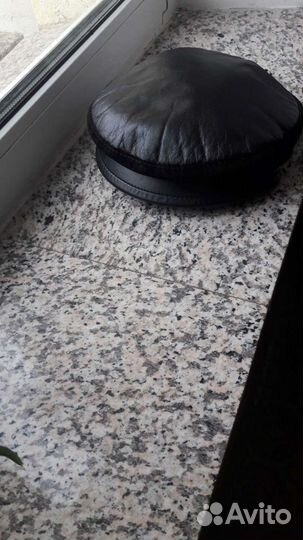 Кожаная кепка, женская