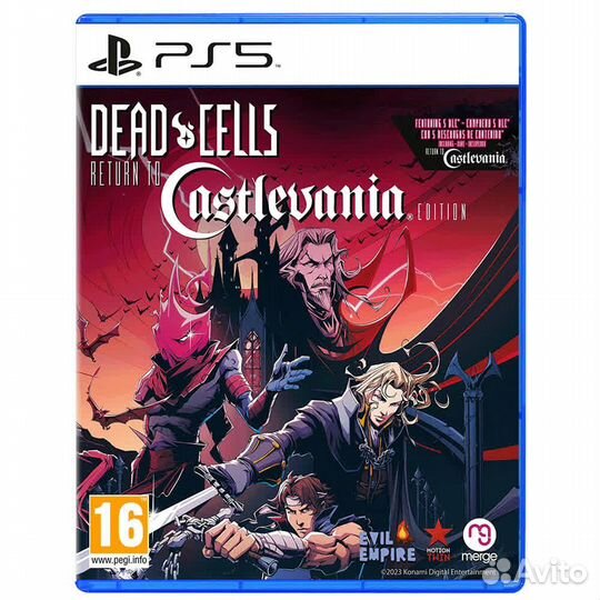 Dead Cells: Return to Castlevania PS5, русские субтитры