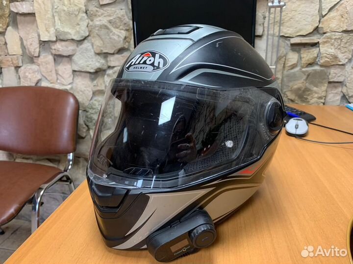 Мотошлем Airoh с переговорным устройством