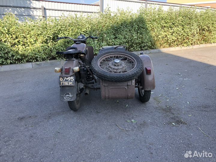 Урал с люлькой