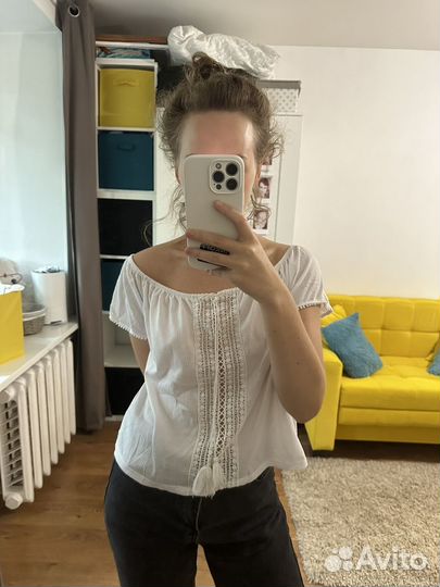 Футболка hm жеснкая M