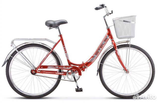 Велосипед stels pilot-810 26 красный